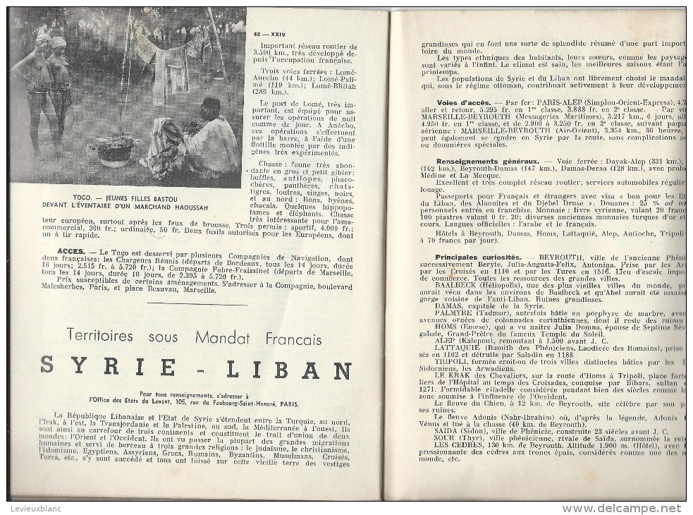 Stations Climatiques , Thermales et Touristiques/ESSI/ Outre-Mer/Afrique-Océanie -Inde-Miquelon/1 938 PGC61