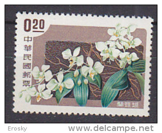 K1333 - FORMOSE TAIWAN Yv N°255 * FLEURS - Neufs