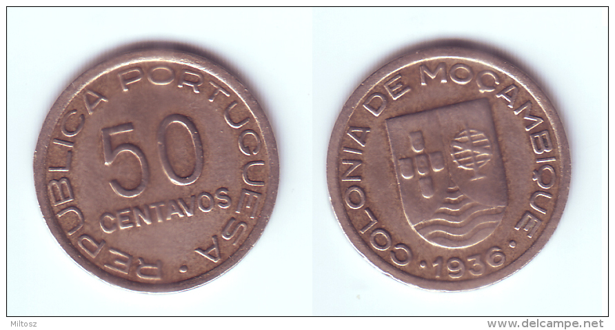 Mozambique 50 Centavos 1936 - Mozambique