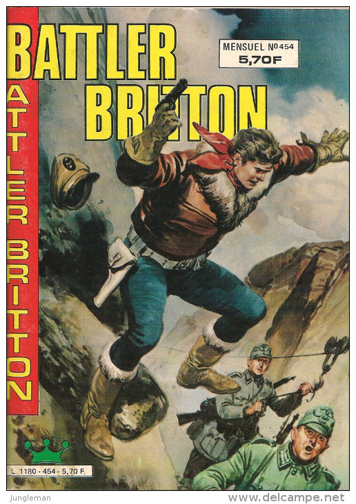 Battler Britton N° 454 - Editions Impéria à Lyon - Mensuel - 1er Trimestre 1985 - TBE - Petit Format