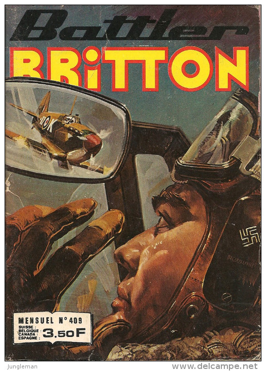 Battler Britton N° 409 - Editions Impéria à Lyon - Mensuel - 2ème Trimestre 1981 - BE - Petit Format