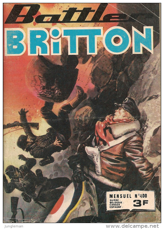 Battler Britton N° 400 - Editions Impéria à Lyon - Mensuel - Juillet 1980 - BE - Petit Format