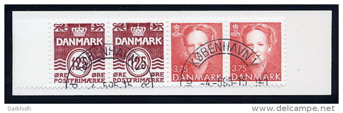 DENMARK 1992 10 Kr. Booklet C15 With Cancelled Stamps.  Michel MH45 - Libretti