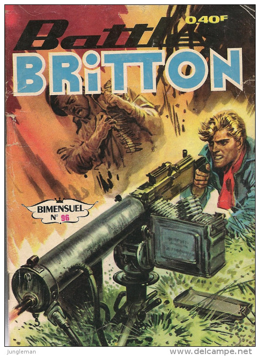 Battler Britton N° 96 - Editions Impéria à Lyon - Bimensuel - Août 1963 - BE - Petit Format