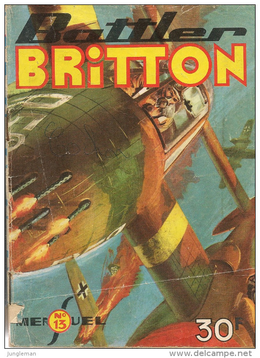 Battler Britton N° 13 - Editions Impéria à Lyon - Mensuel - Juillet 1959 - BE - Petit Format