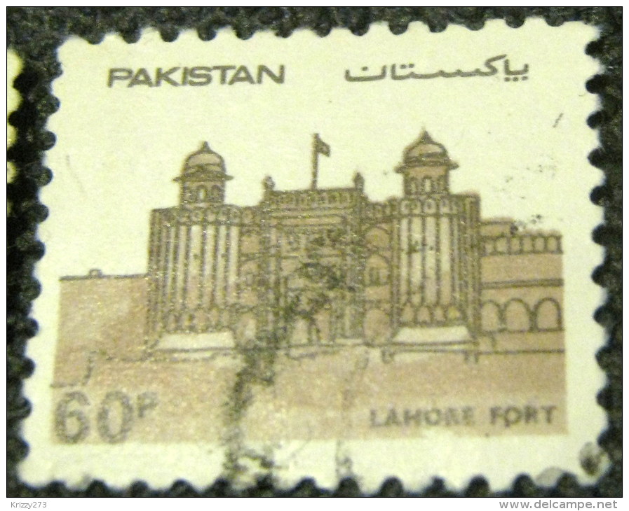 Pakistan 1984 Fortifications Lahore Fort 60p - Used - Pakistan