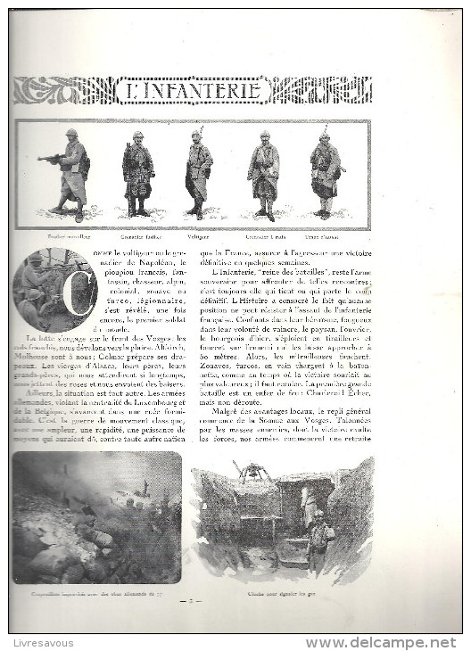 L'EFFORT FRANCAIS PENDANT LA GUERRE (Collectif) 1er Fascicule Non Daté UNION DES GRANDES ASSOCIATIONS FRANCAISES - Sonstige & Ohne Zuordnung