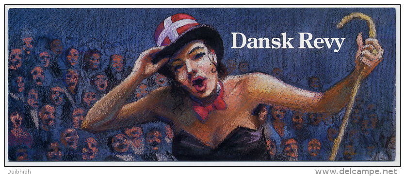 DENMARK 1990 Danish Revue Booklet MH6 With Cancelled Stamps.  Michel MH58, H-Blatt 61-62 - Libretti