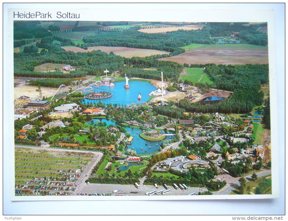 Germany: Soltau - Heidepark - Luftbild - 1990 Used - Soltau
