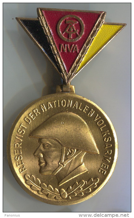 GERMANY ( DDR ), Army, Military Reservist Medal, NVA - República Democrática