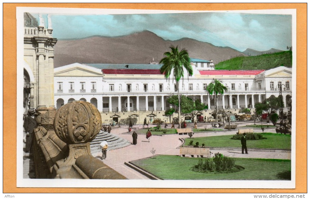 Quito Ecuador Old Postcard - Equateur