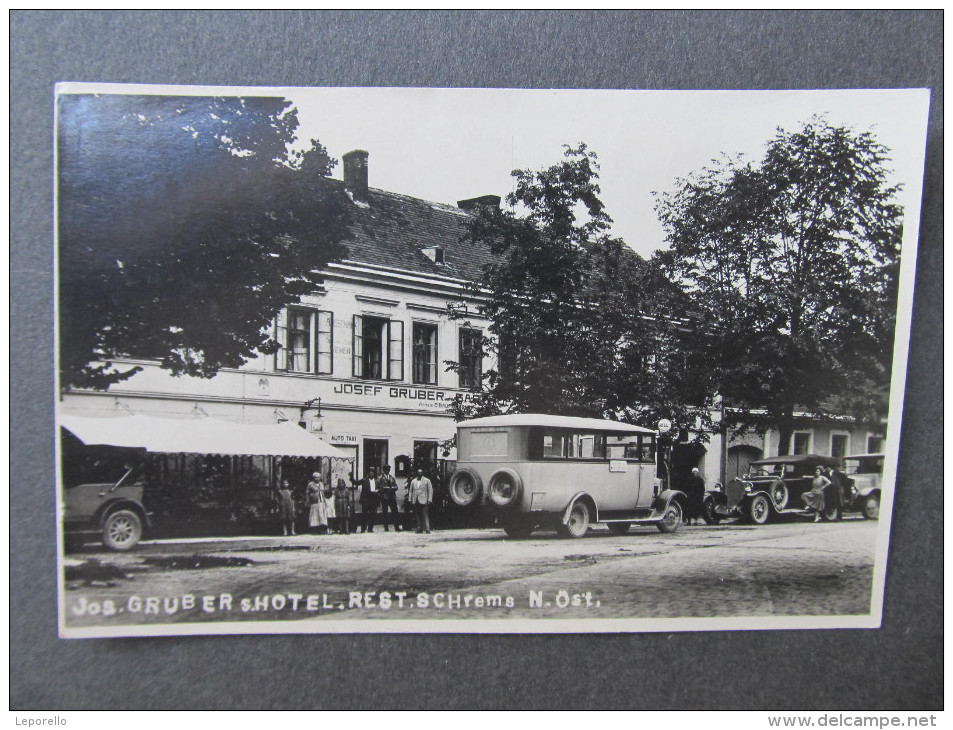 AK SCHREMS B. Gmünd Bus Gasthaus Ca.1920 ///  D*12917 - Schrems