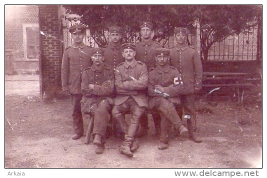 Croix-Rouge - Carte Photo écrite -14-18 (1917) - Croix-Rouge