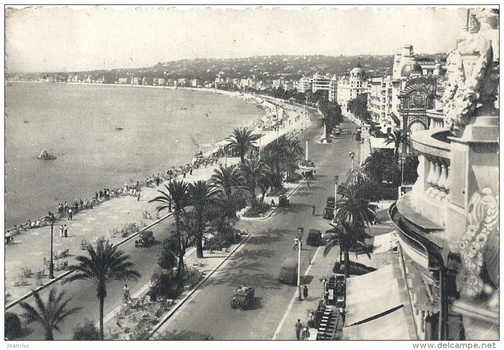 --52--NICE--LA PROMENADE DES ANGLAIS--DU 27 VII 49-- - Parcs Et Jardins