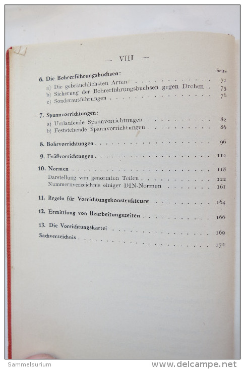 Oberingenieur Hans E. Scheibe "Hilfsbuch Für Vorrichtungs-Konstrukteure Und Werkzeugmacher", Von 1941 - Technical