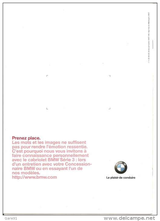 CATALOGUE PUBLICITAIRE Le Cabriolet BMW Série 3 - Advertising