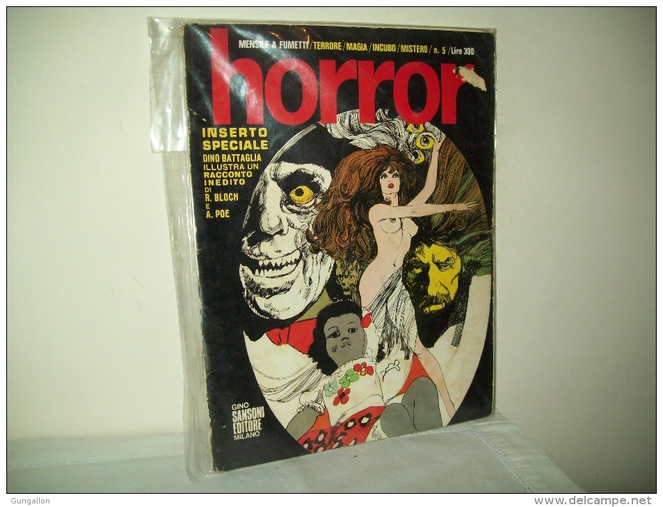 Horror (Ed. Sansoni 1970) N. 5 - Otros & Sin Clasificación