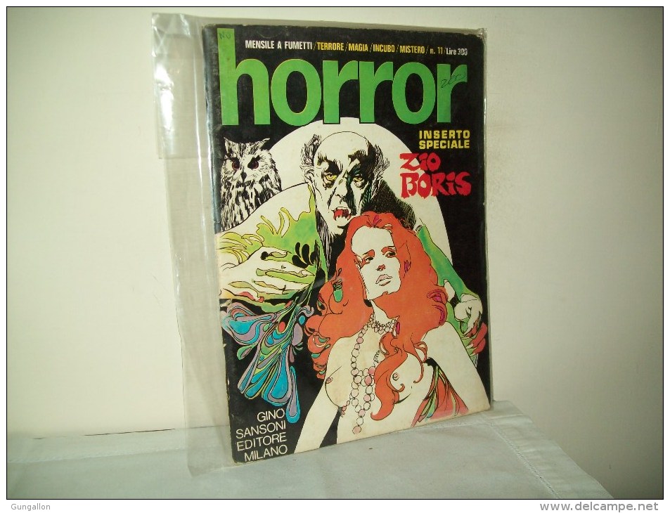 Horror (Ed. Sansoni 1970) N. 11 - Otros & Sin Clasificación