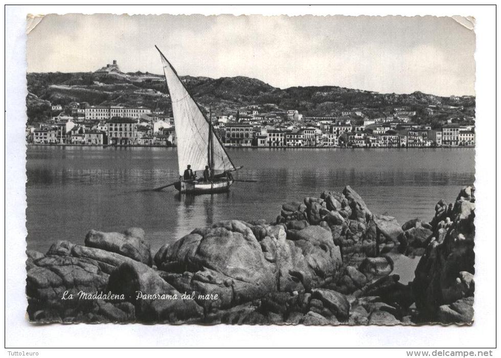 LA MADDALENA ( OLBIA TEMPIO) - PANORAMA DAL MARE - Olbia