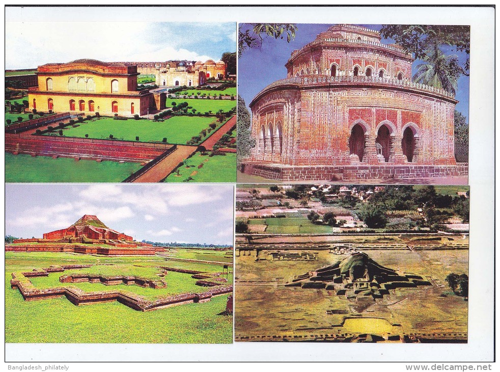 Bangladsh 2006 Complete Set of 30 Postcard Issued by Govt. Archeological Relics RARE Limited Print Mosque Nature Buddha