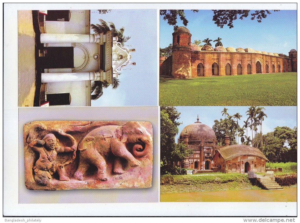Bangladsh 2006 Complete Set of 30 Postcard Issued by Govt. Archeological Relics RARE Limited Print Mosque Nature Buddha