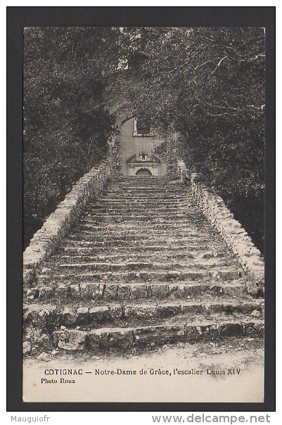 DF / 83 VAR / COTIGNAC / NOTRE-DAME DE GRÂCE, L'ESCALIER LOUIS XIV - Cotignac