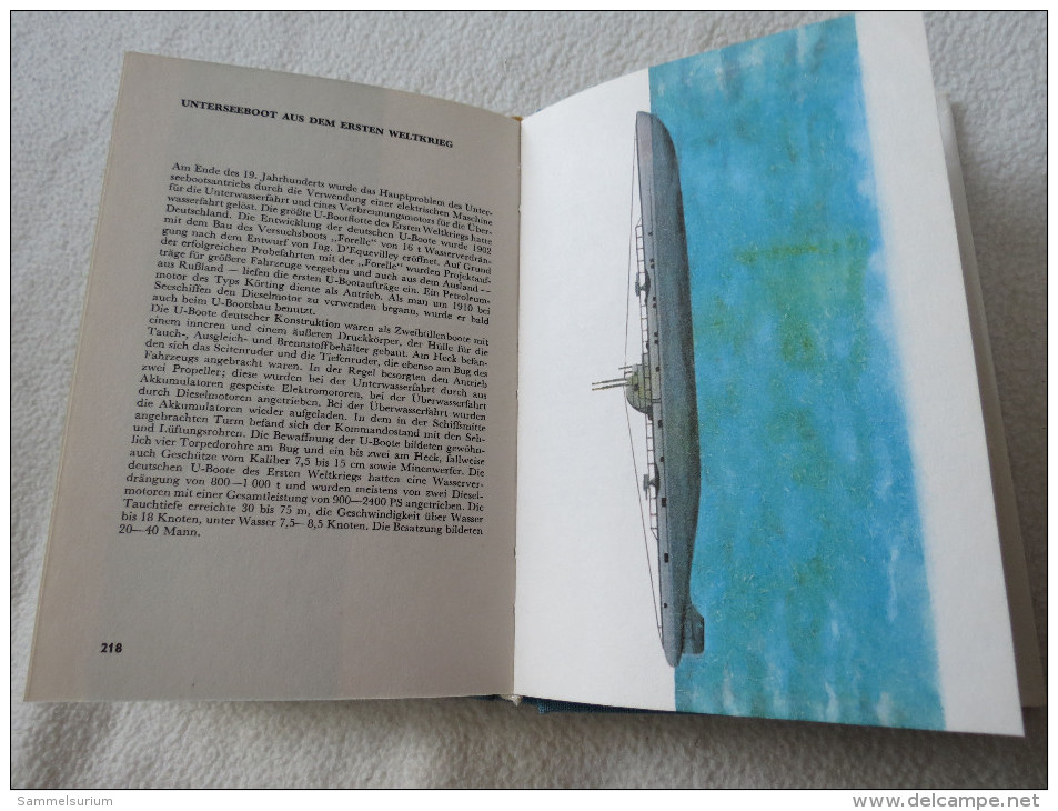 J.Kozák/P.Pospísil/M.Rada "Taschenatlas Der Schiffe" Beschreibungen Und Illustrationen Vieler Schiffe - Transporte