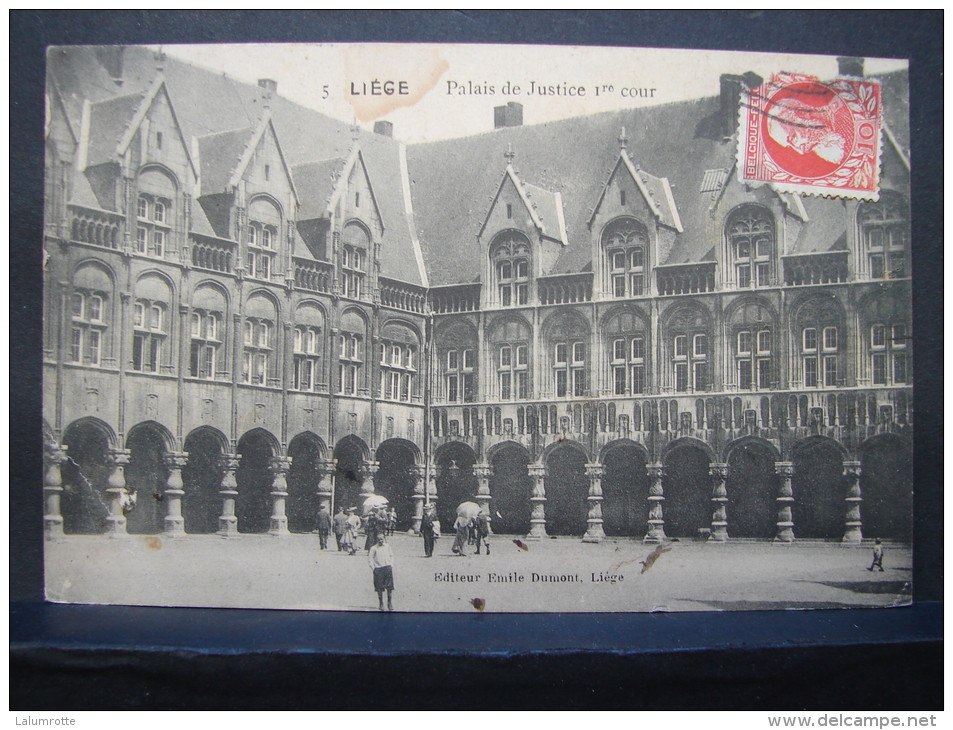 CP. 1125. Liège. Plais De Justice 1er Cour - Luik