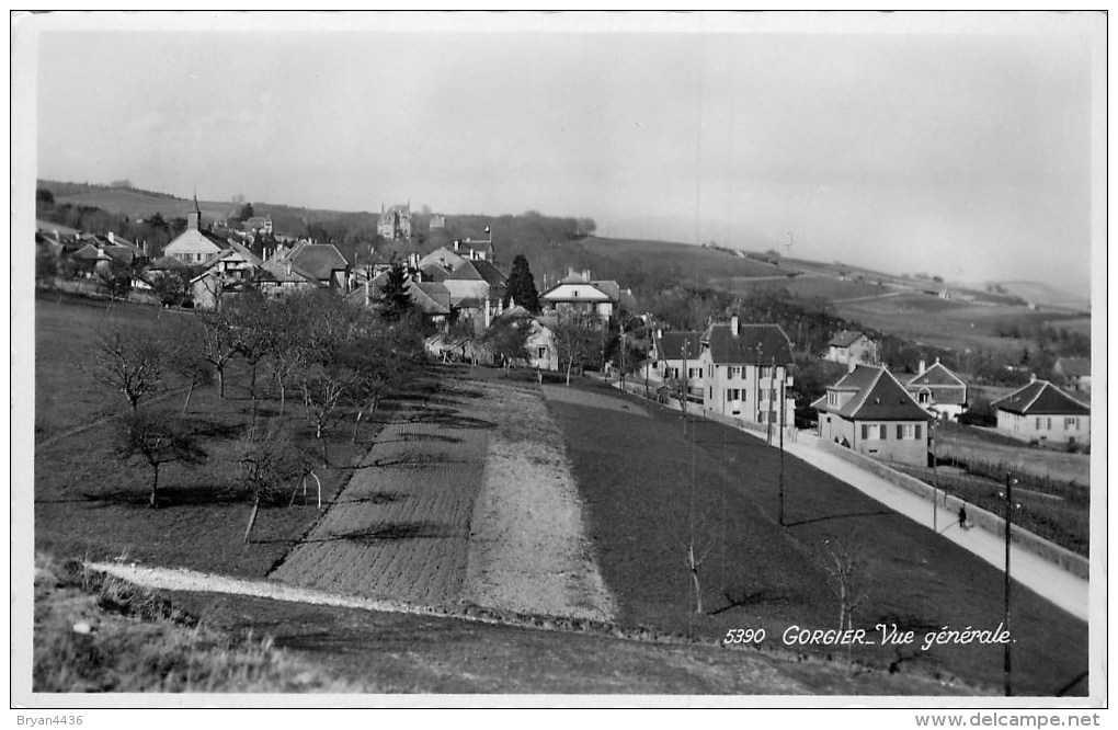 Suisse - Gorgier - ** Vue D'ensemble  ** - Cpa N° 5390  -  Voir 2 Scans - Gorgier