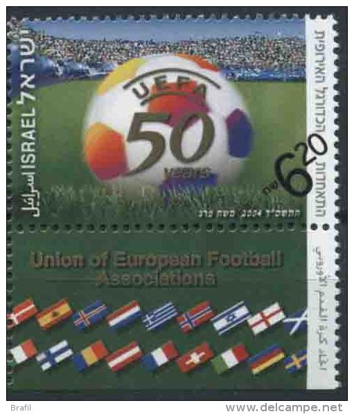 2004 Israele, Uefa, Serie Completa Nuova (**) - Neufs (avec Tabs)