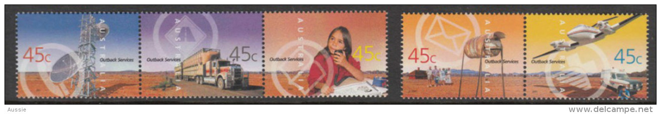 Australie Australia  2001  Yvertn° 1949-53*** MNH Cote 6,25 Euro - Mint Stamps