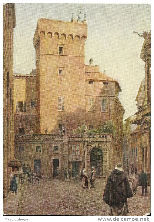 ETTORE ROESLER FRANZ  Serie "Roma Sparita"  Torre Dei Frangipane - Altri & Non Classificati