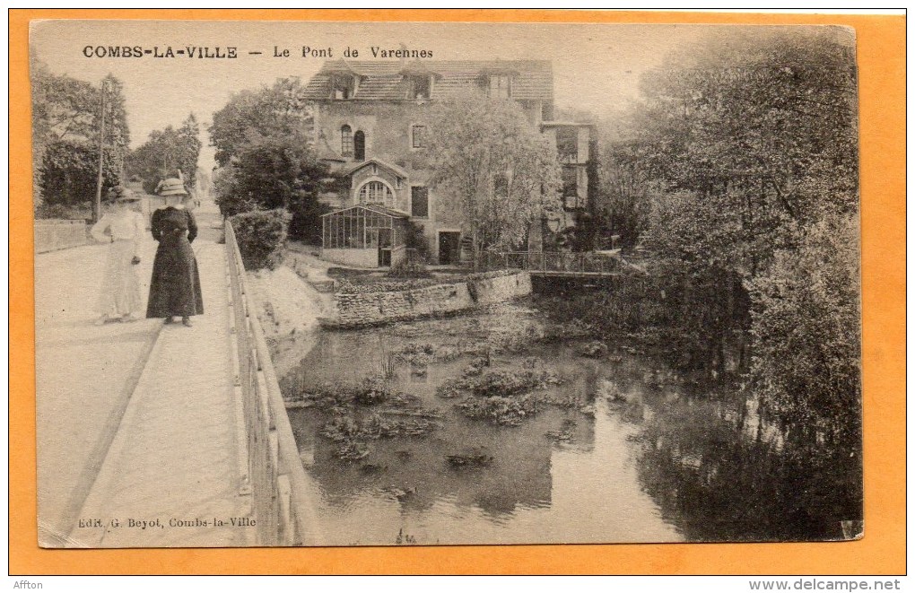 Combs La Ville 1910 Postcard - Combs La Ville