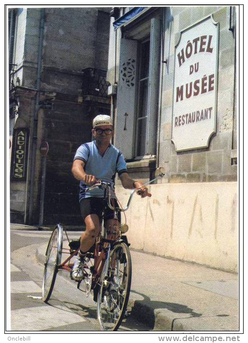 Lesparre Medoc Gironde Hôtel Restaurant Musée André Dilinger Tricycle Cyclisme 1975 état Superbe - Lesparre Medoc
