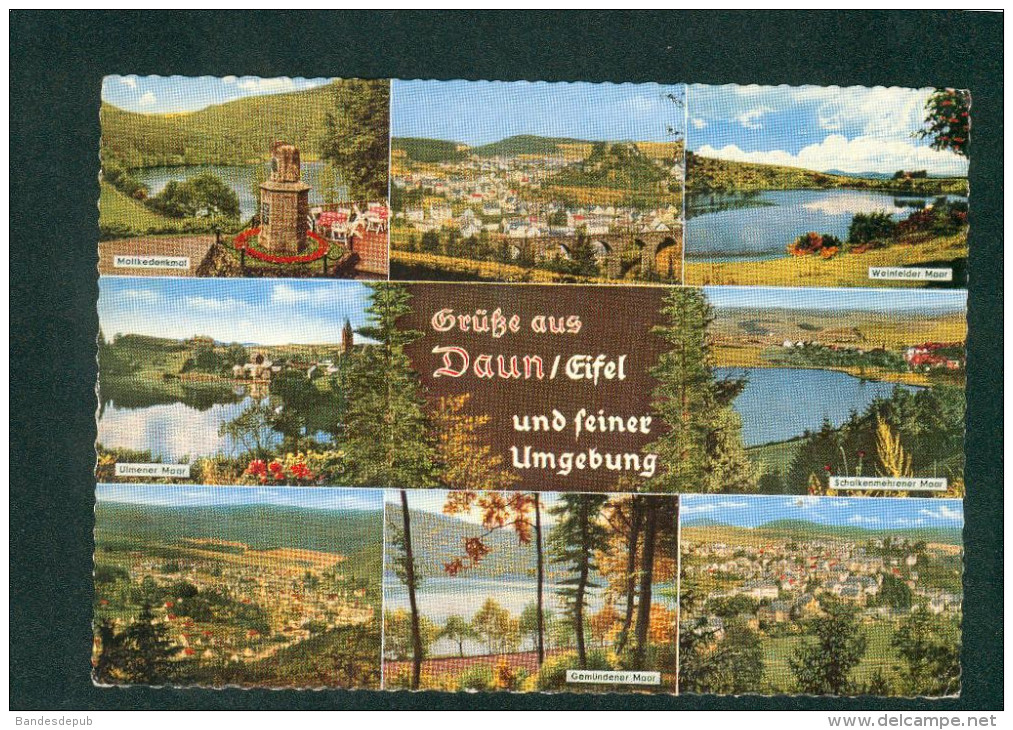 Gruss Aus Daun / Eifel Und Seiner Umgebung ( Multivues F.G. Zeitz KG) - Daun