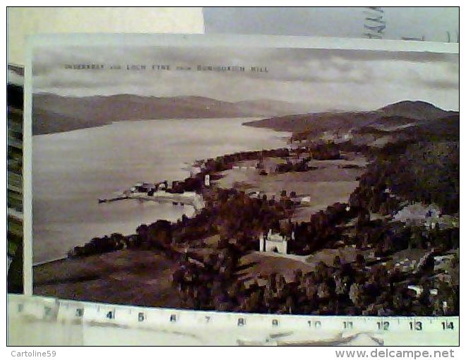 ENGLAND SCOTLAND Nveraray And Loch Fyne -DUNIQUAICH HILL  General View  VB1955 EL7204 - Argyllshire