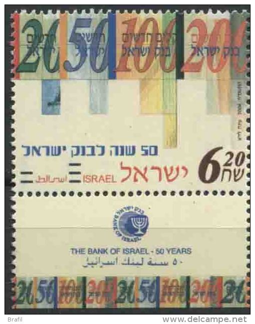 2004 Israele, Banca D'Israele , Serie Completa Nuova (**) - Neufs (avec Tabs)