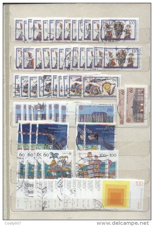 Germany 1955-2004 Collection Lot Europa CEPT used AL.100