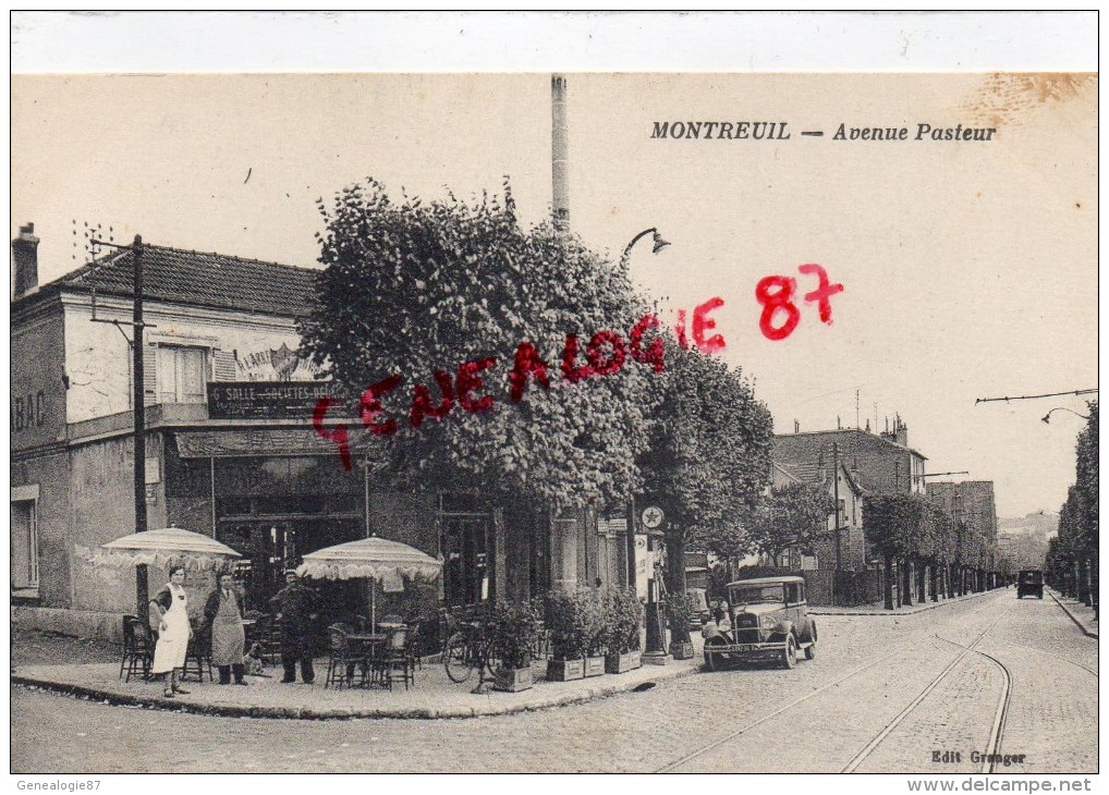 93  - MONTREUIL - AVENUE PASTEUR - Montreuil