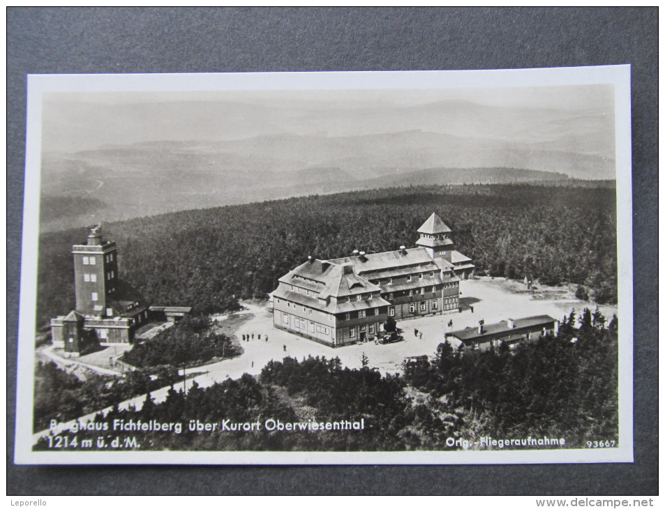 AK OBERWIESENTHAL Fischtelberg Ca.1940 //  D*12944 - Oberwiesenthal