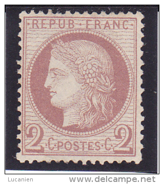 Timbre  N°  51 Neuf **  - Voir Verso &  Descriptif - - 1871-1875 Cérès