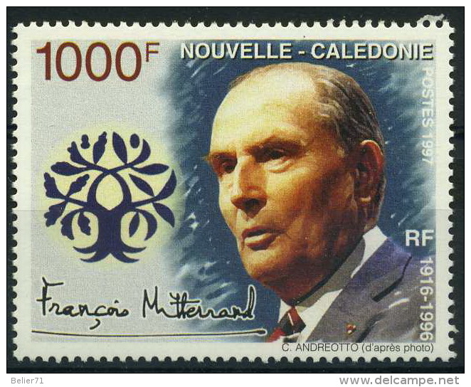France, Nouvelle Calédonie : N° 725 Xx Année 1997 - Nuevos