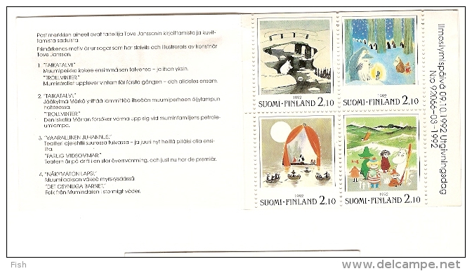 Finland ** & NORDIA 1993, 1992 (1156) - Carnets