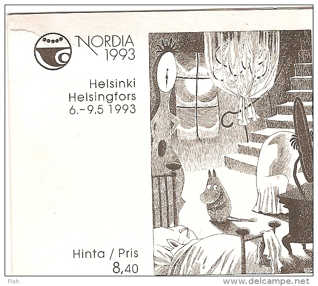 Finland ** & NORDIA 1993, 1992 (1156) - Carnets