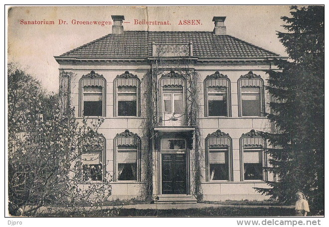 Assen   Sanatorium Dr Groenewegen Beilerstraat - Assen