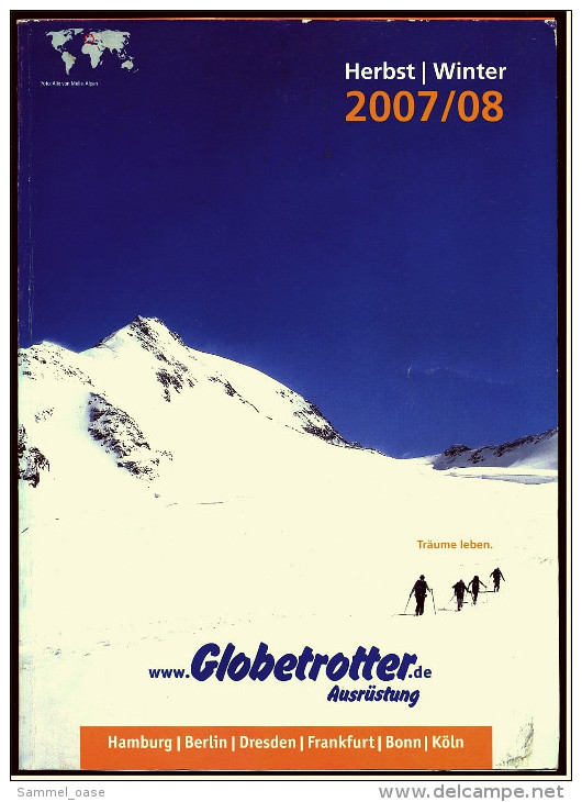 Globetrotter Ausrüstungs Katalog 2007 / 08  -  258 Seiten Handbuch  -  Bekleidung , Wintersport Usw. - Catalogues