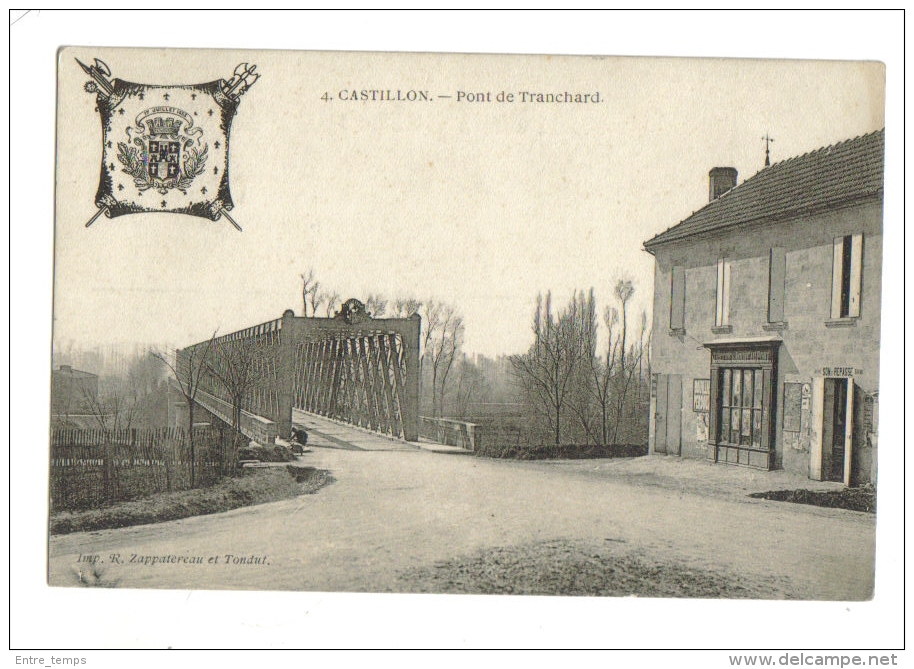 Castillon Pont De Tranchard - Autres & Non Classés