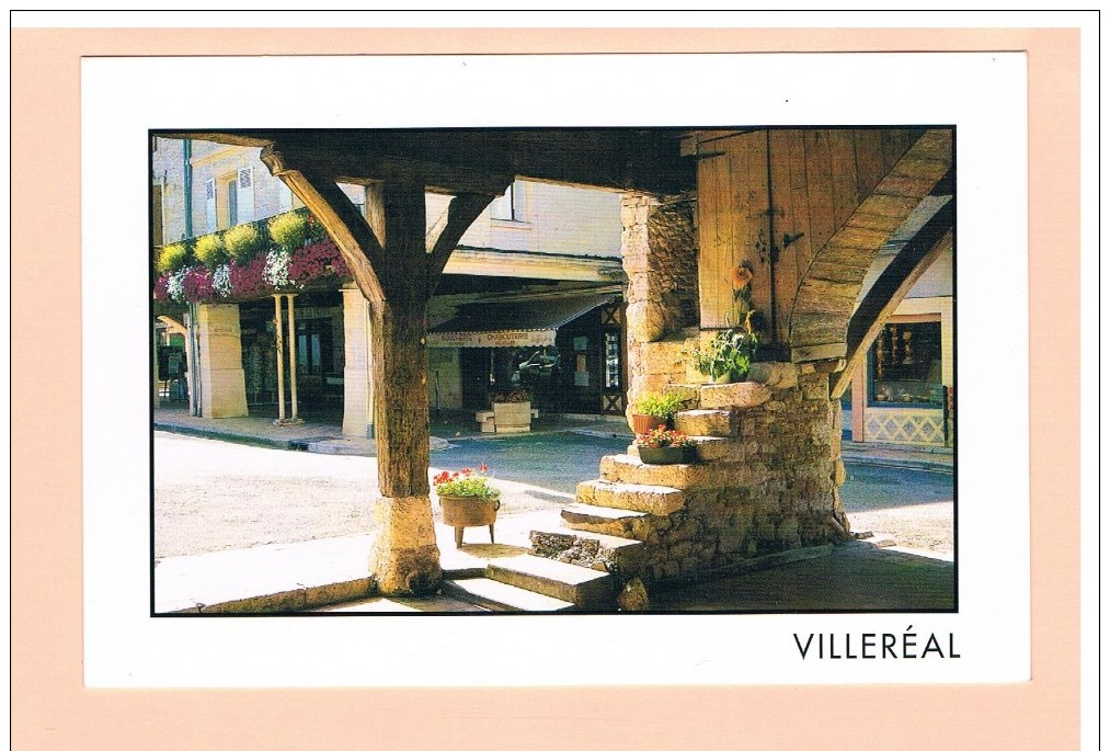 CARTE POSTALE COULEUR.................. VILLEREAL.... ...... - Other & Unclassified
