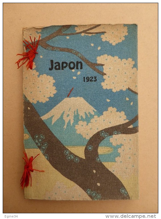 Chemins De Fer De L'Etat Japonais - Livret- Guide Du Japon  - 1923 - - Ferrocarril & Tranvías