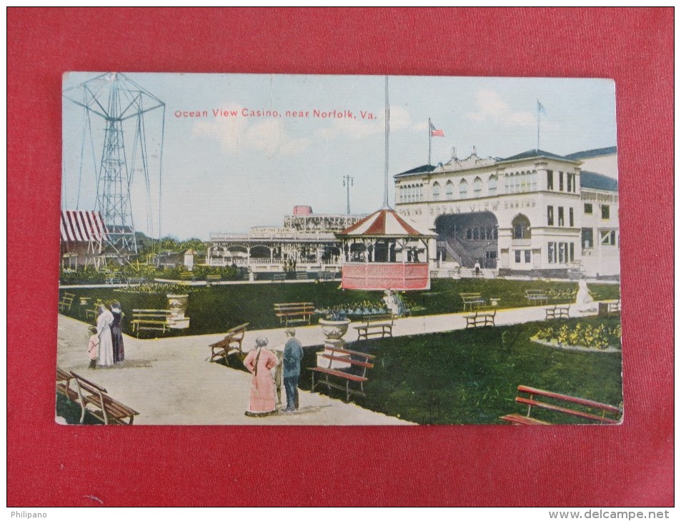 Amusement Rides-- - Virginia> Ocean View Casino  Near  Norfolk   Ref   1391 - Norfolk